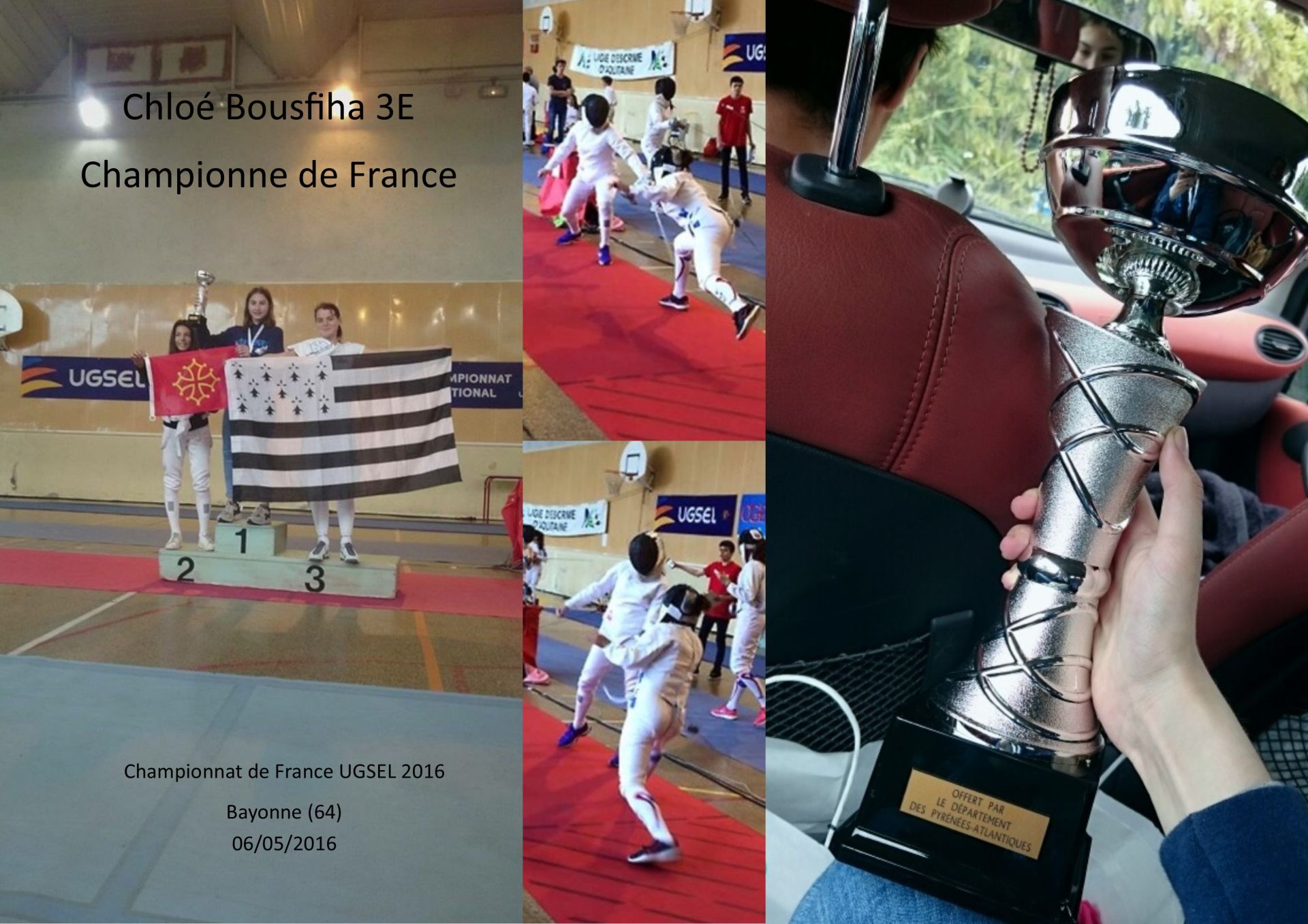 Chloé Bousfiha Championne