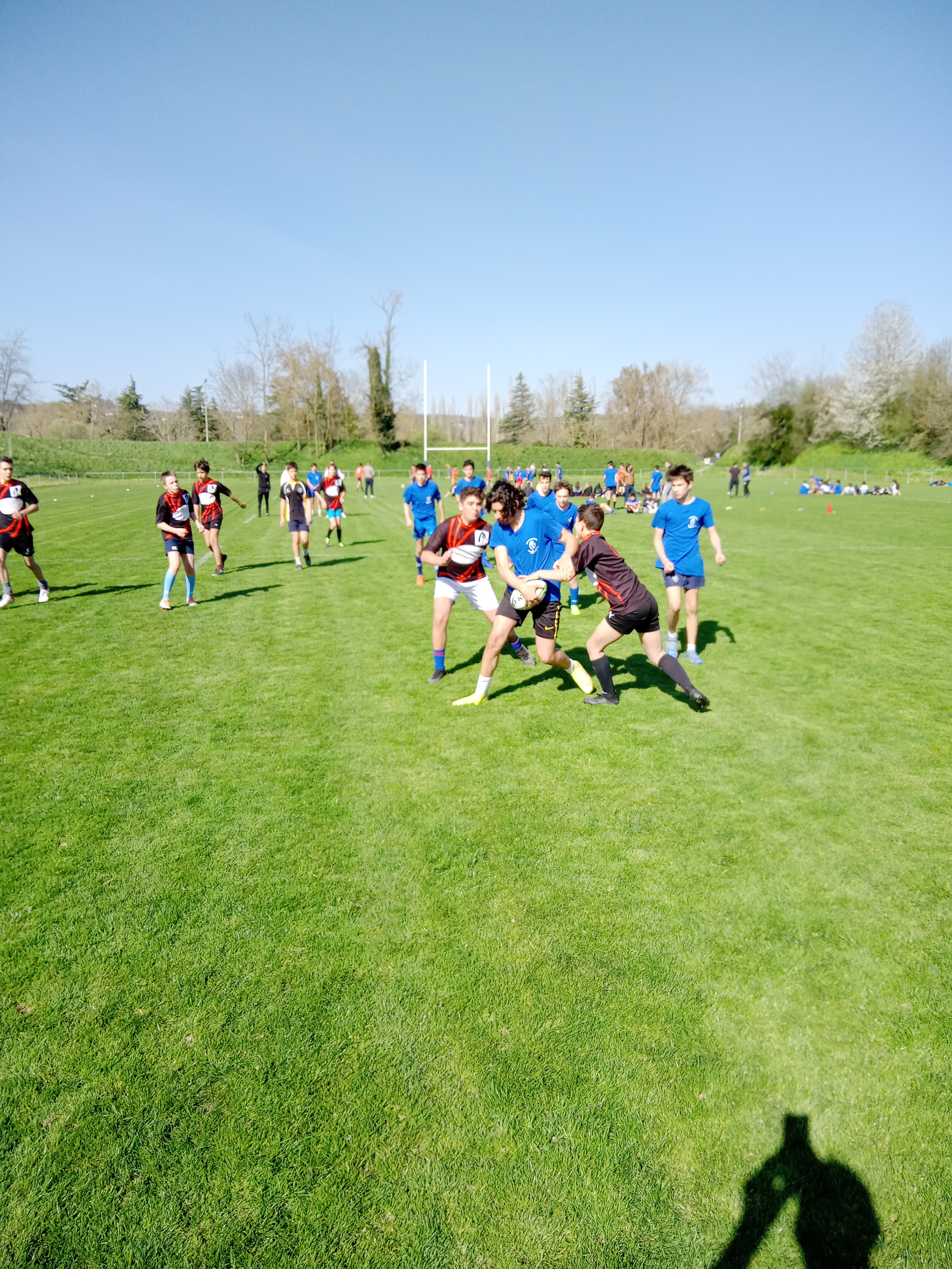 AS Rugby à 7 " les minimes au tournoi ugsel à Castres "