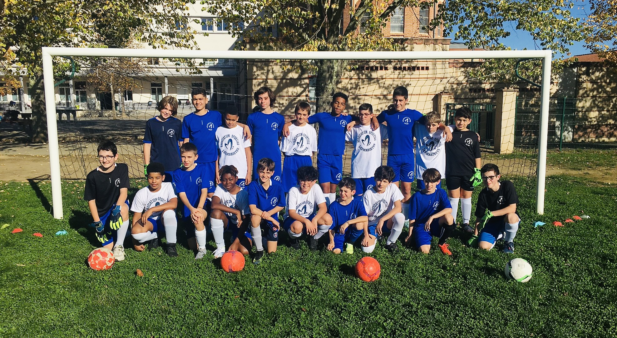 Les élèves Maristes, footballeurs pro en devenir !