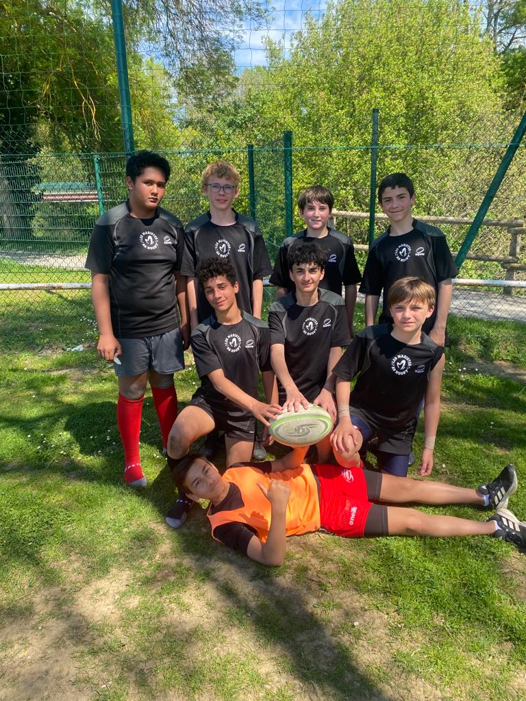 UNSS RUGBY à 7, les benjamins sur le podium en finale départementale !