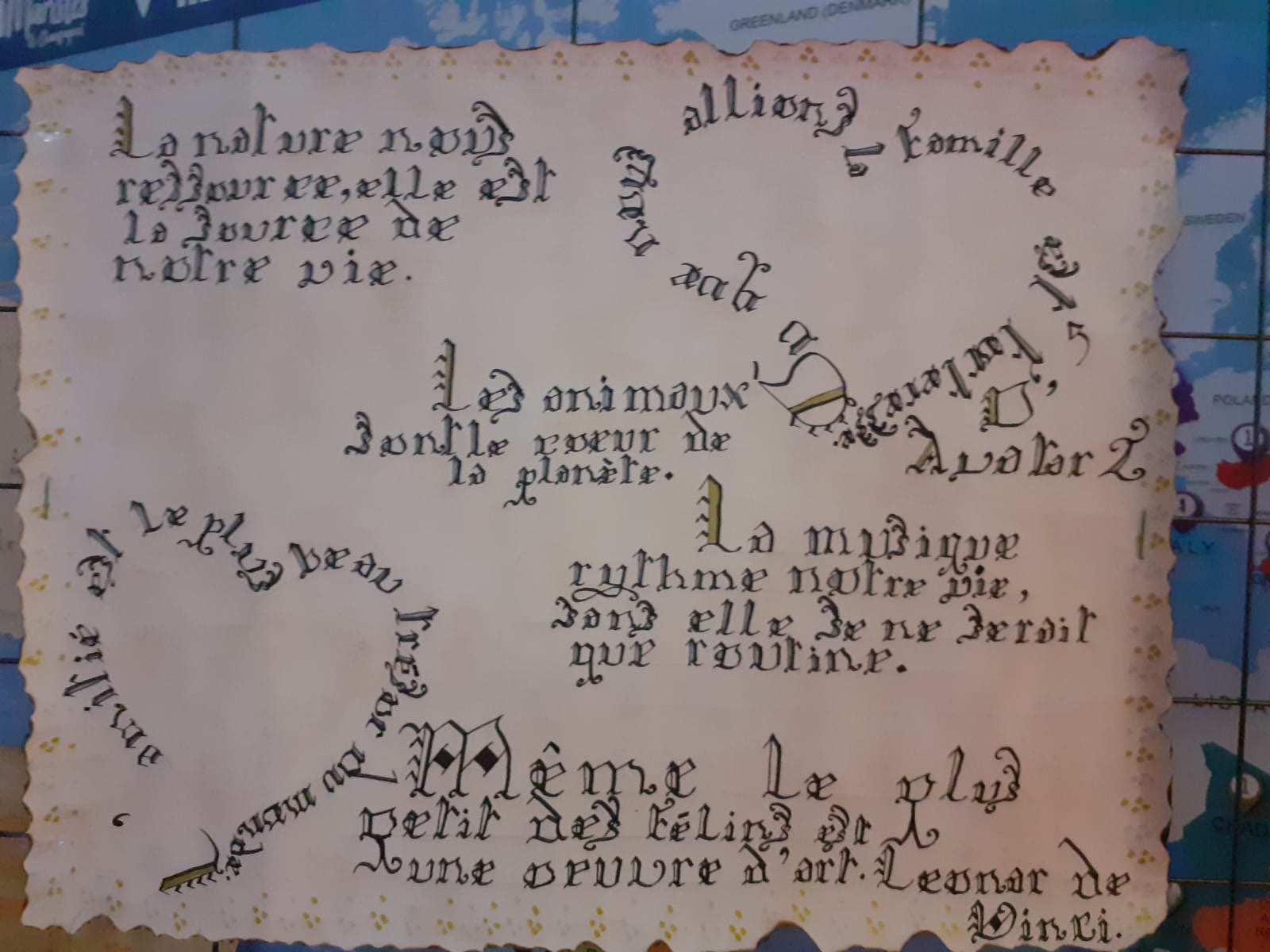 Atelier calligraphie 2023 - 2024