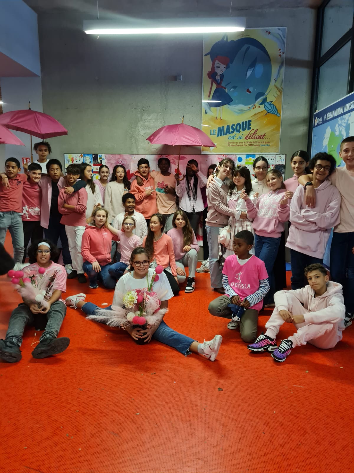 Octobre Rose chez Les Maristes