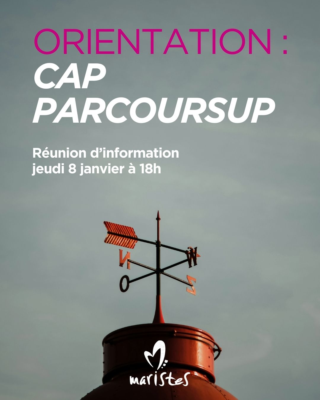 Réunion d’information Parcoursup – Jeudi 8 janvier à 18h