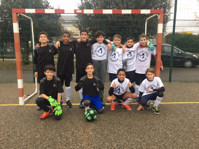 Visuel : Feliciations  nos benjamins (6e/5e) de l'AS Futsal