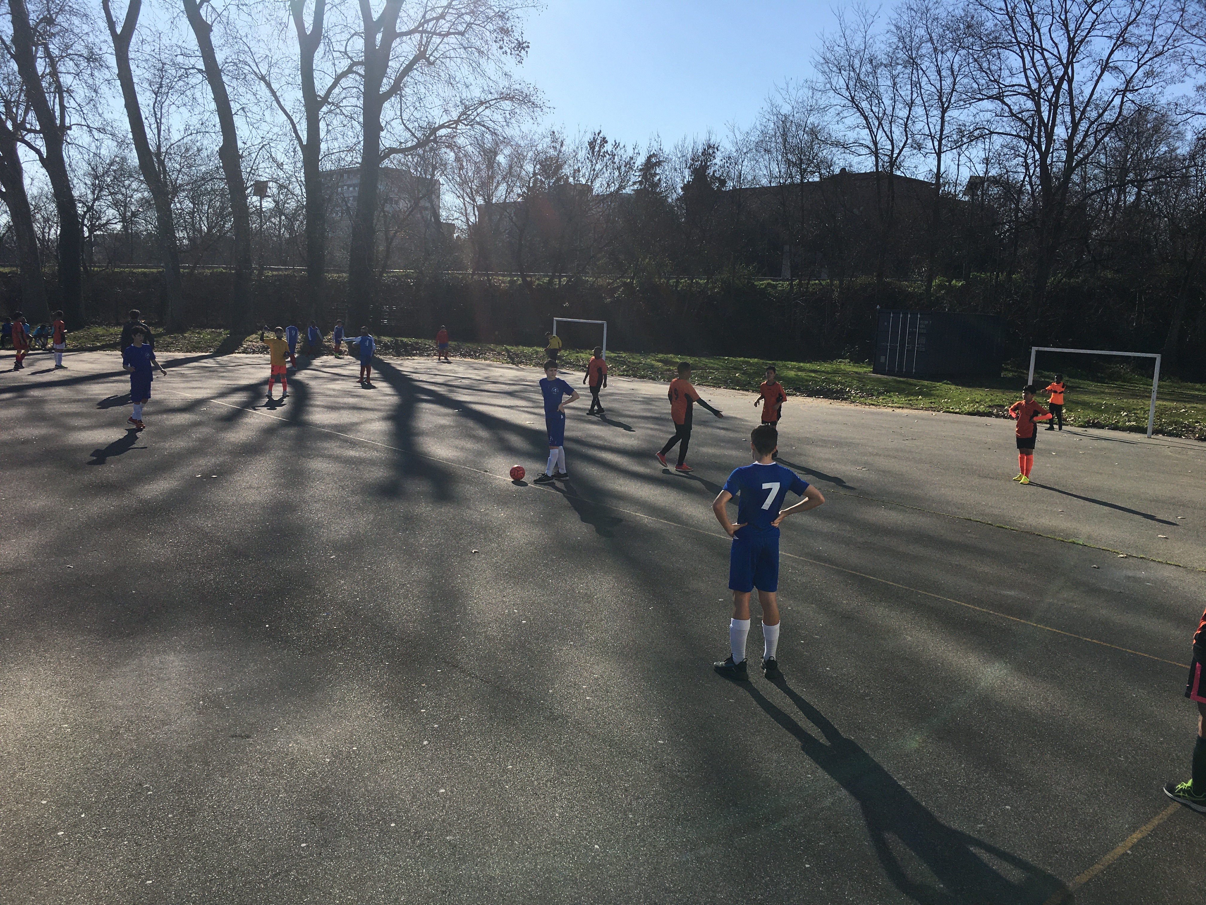 Visuel : Les phases finales (district centre) benjamins de futsal  Toulouse - Flicitations