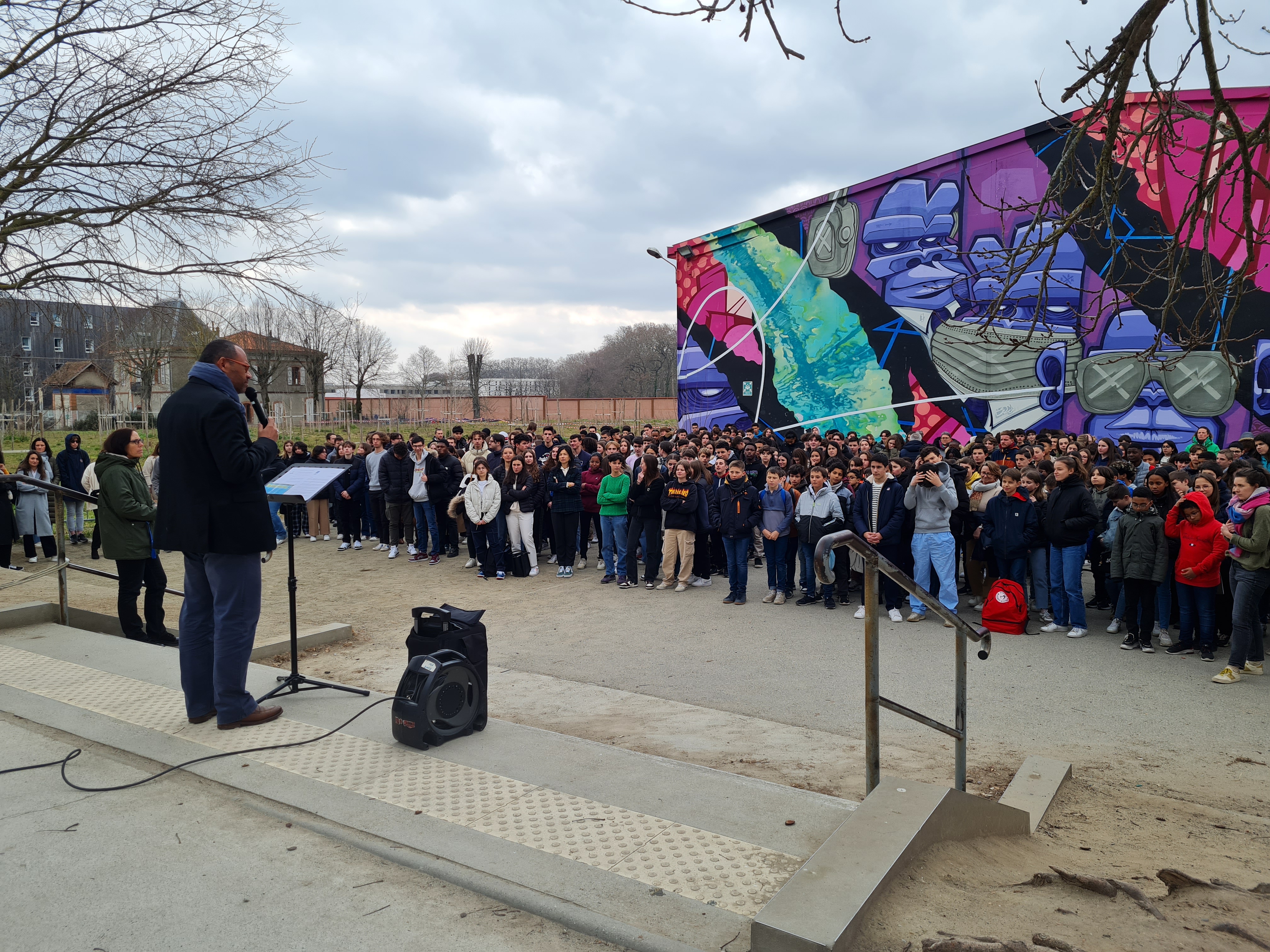 Visuel : Hommage  Agns Lasalle