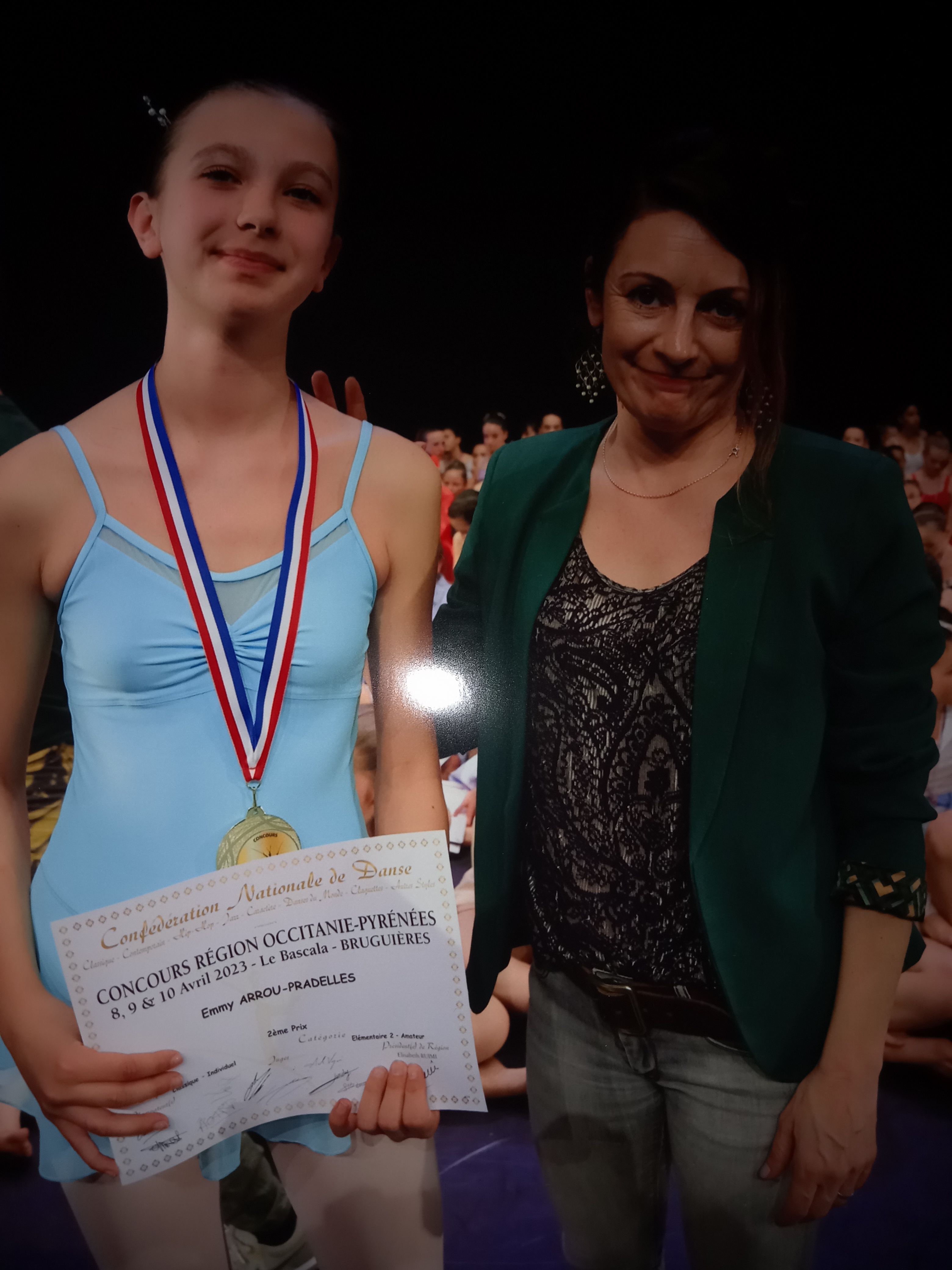 Visuel : Emmy Arrou : Championne de danse classique