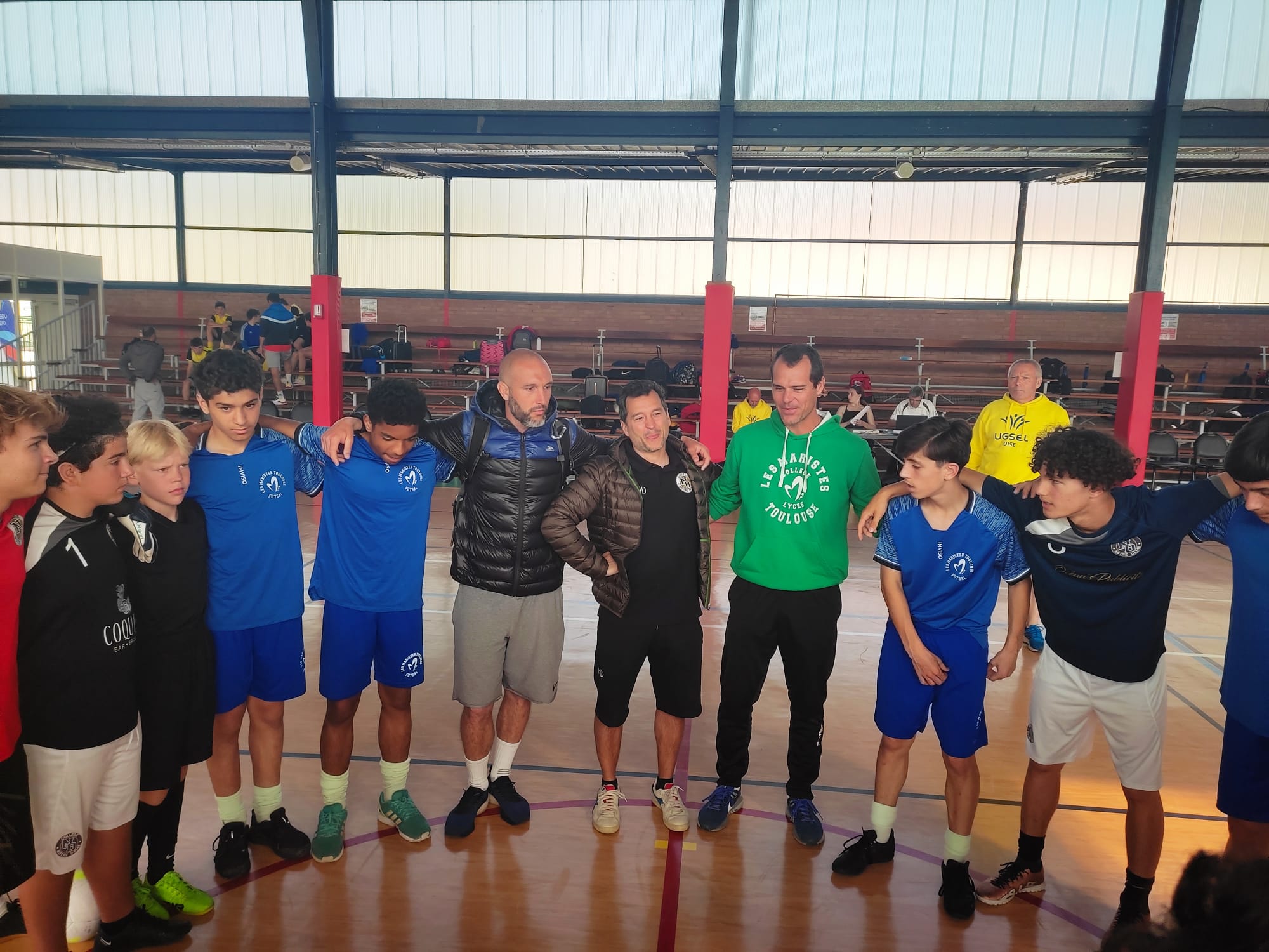 Visuel : Les Maristes champions de futsal : 5ème place nationale !