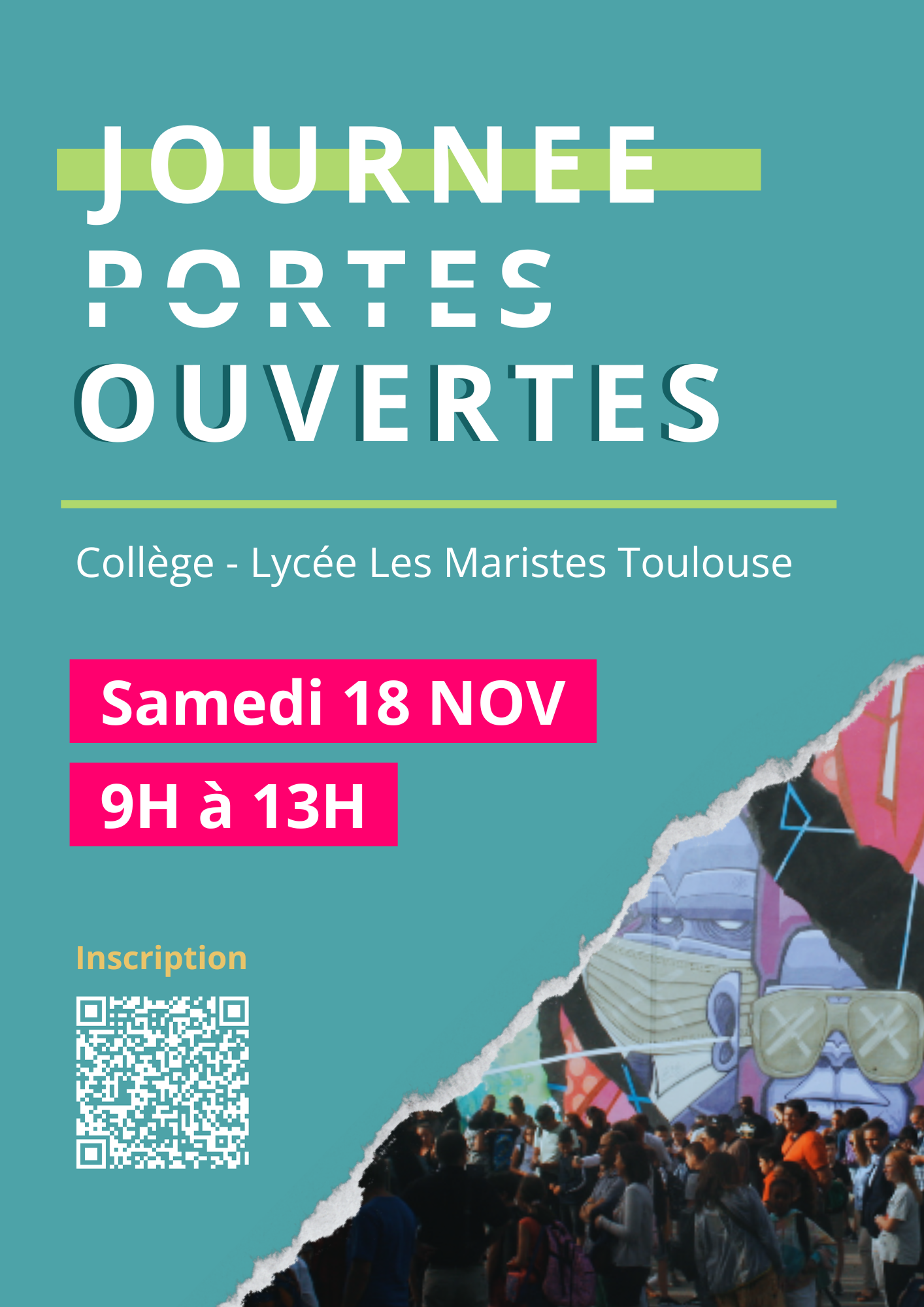 Visuel : JPO - Samedi 18 novembre 