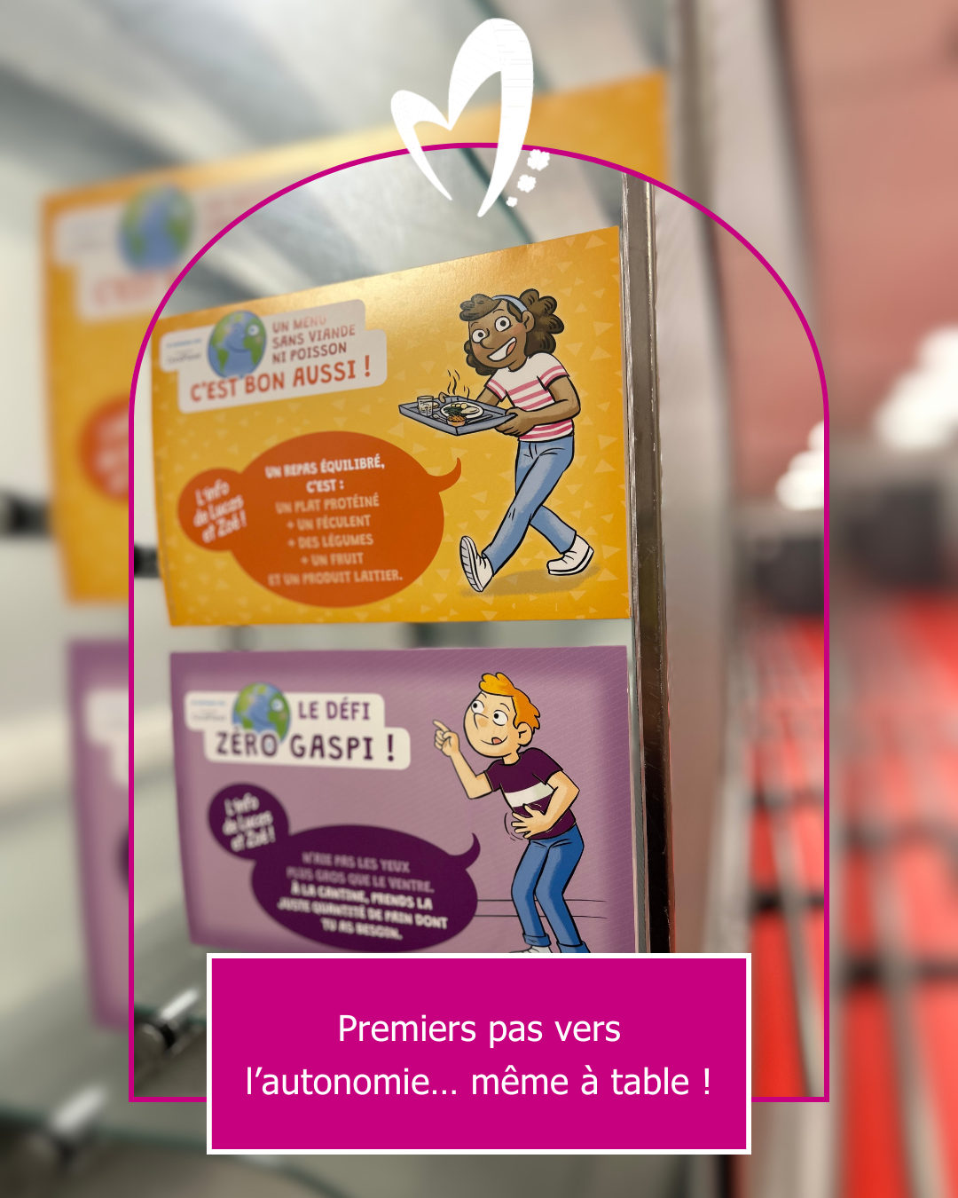 Visuel : Les 6e sensibiliss  lquilibre alimentaire ds le jour de la rentre !