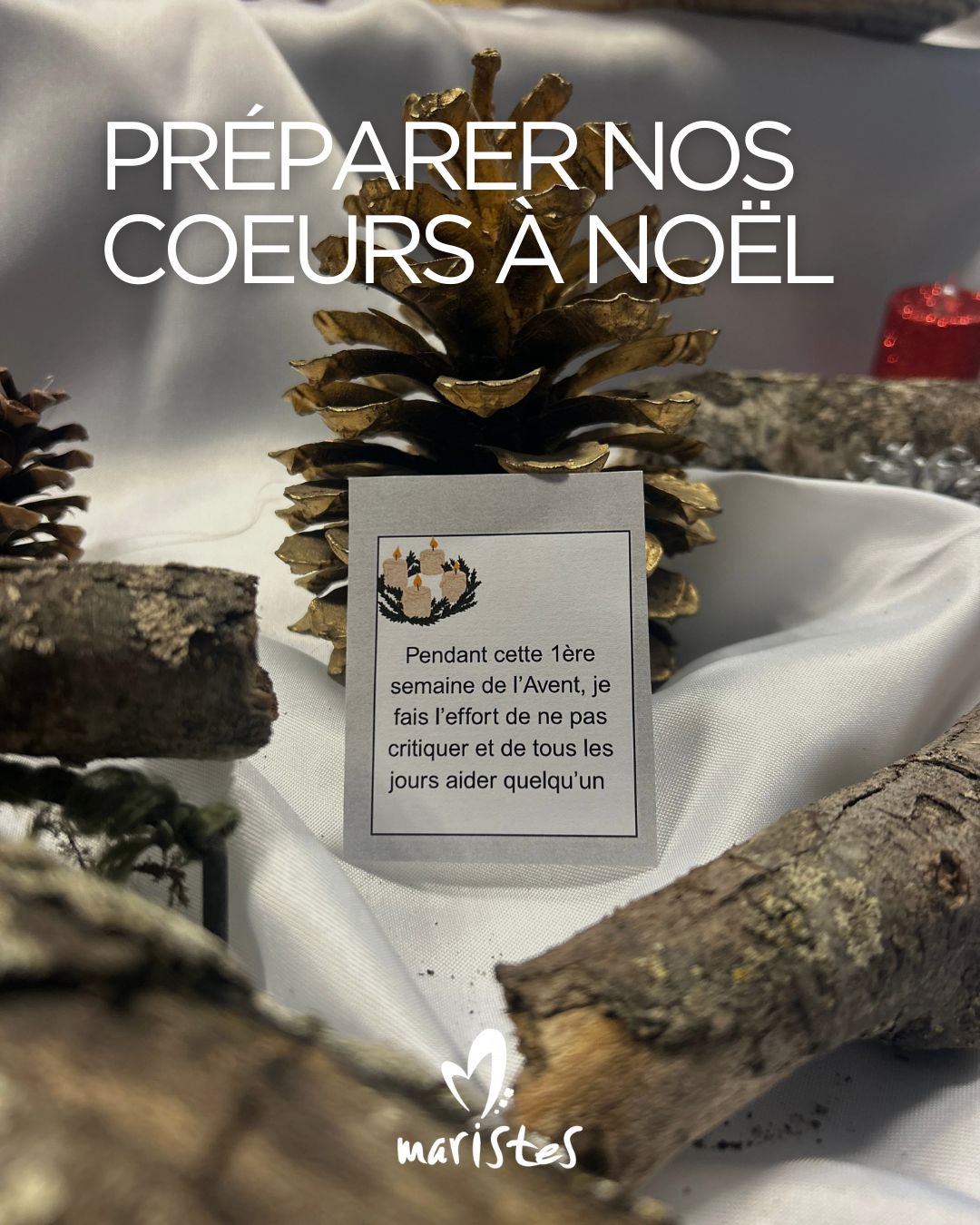 Visuel : Les lundis de lAvent : se prparer ensemble  Nol aux Maristes Toulouse