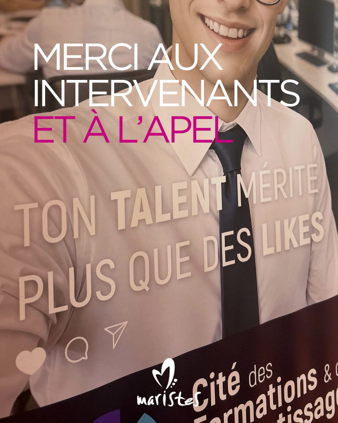 Visuel : Forum des métiers : aux Maristes, l’orientation passe par la rencontre