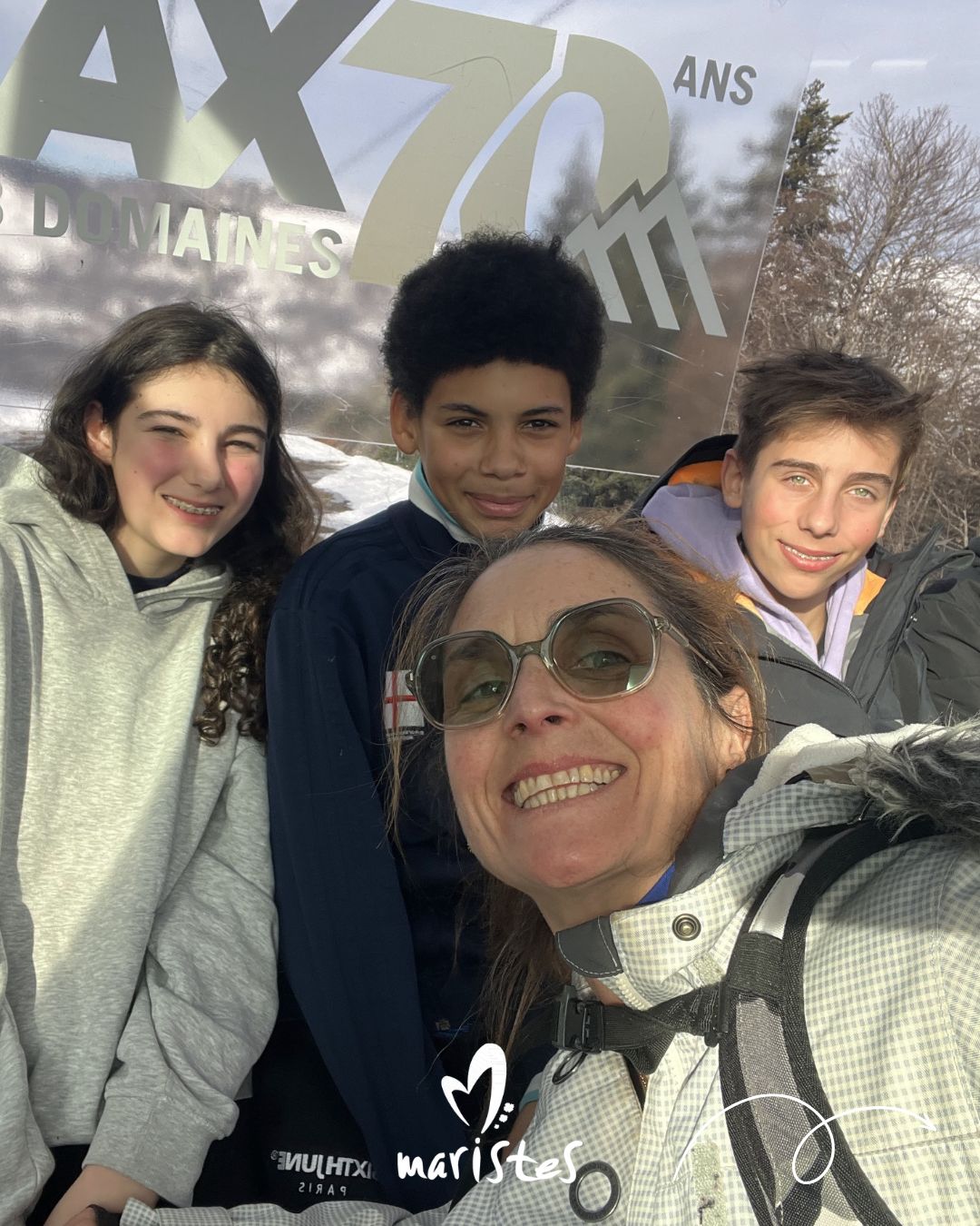 Visuel : Une semaine � Bonascre : le ski comme �cole de confiance