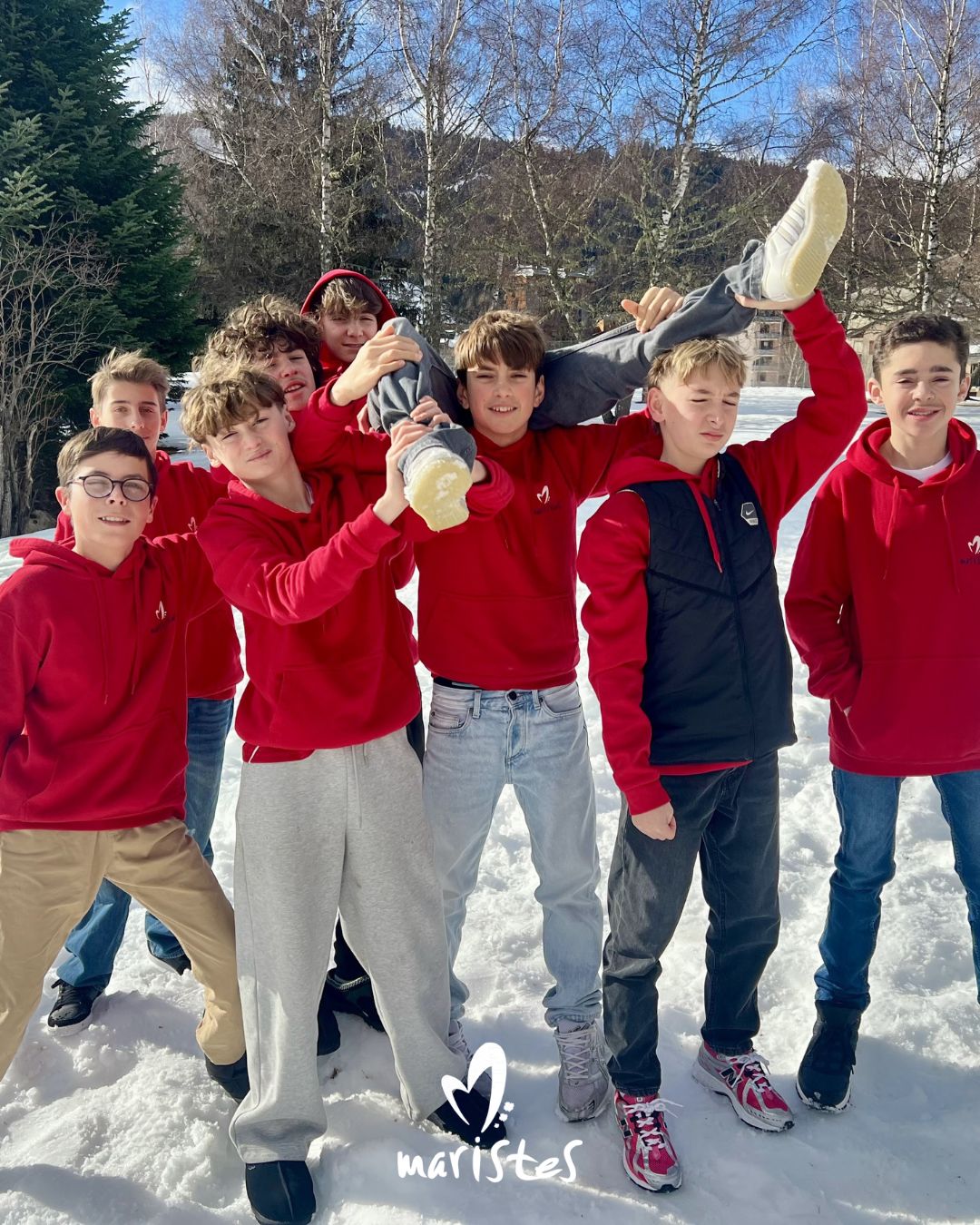 Visuel : Une semaine � Bonascre : le ski comme �cole de confiance