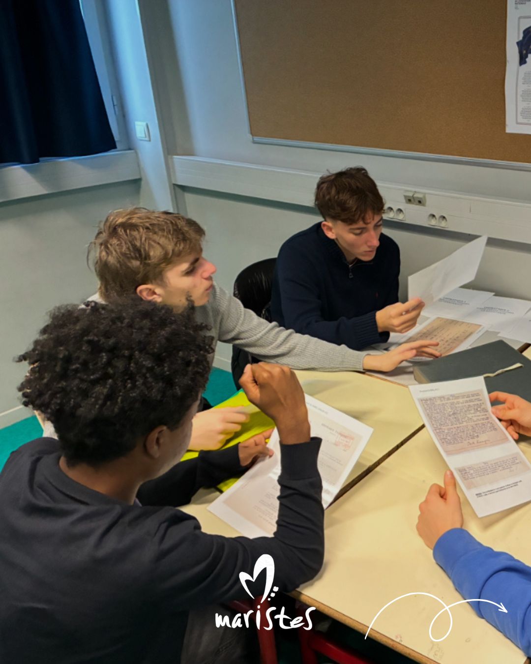 Visuel : Atelier HGGSP au lyc�e : manipuler de vraies archives pour enqu�ter sur Marie-Louise Dissard