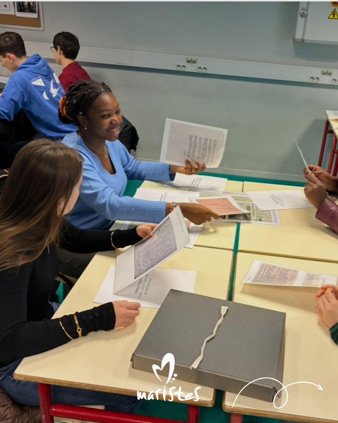 Visuel : Atelier HGGSP au lyc�e : manipuler de vraies archives pour enqu�ter sur Marie-Louise Dissard