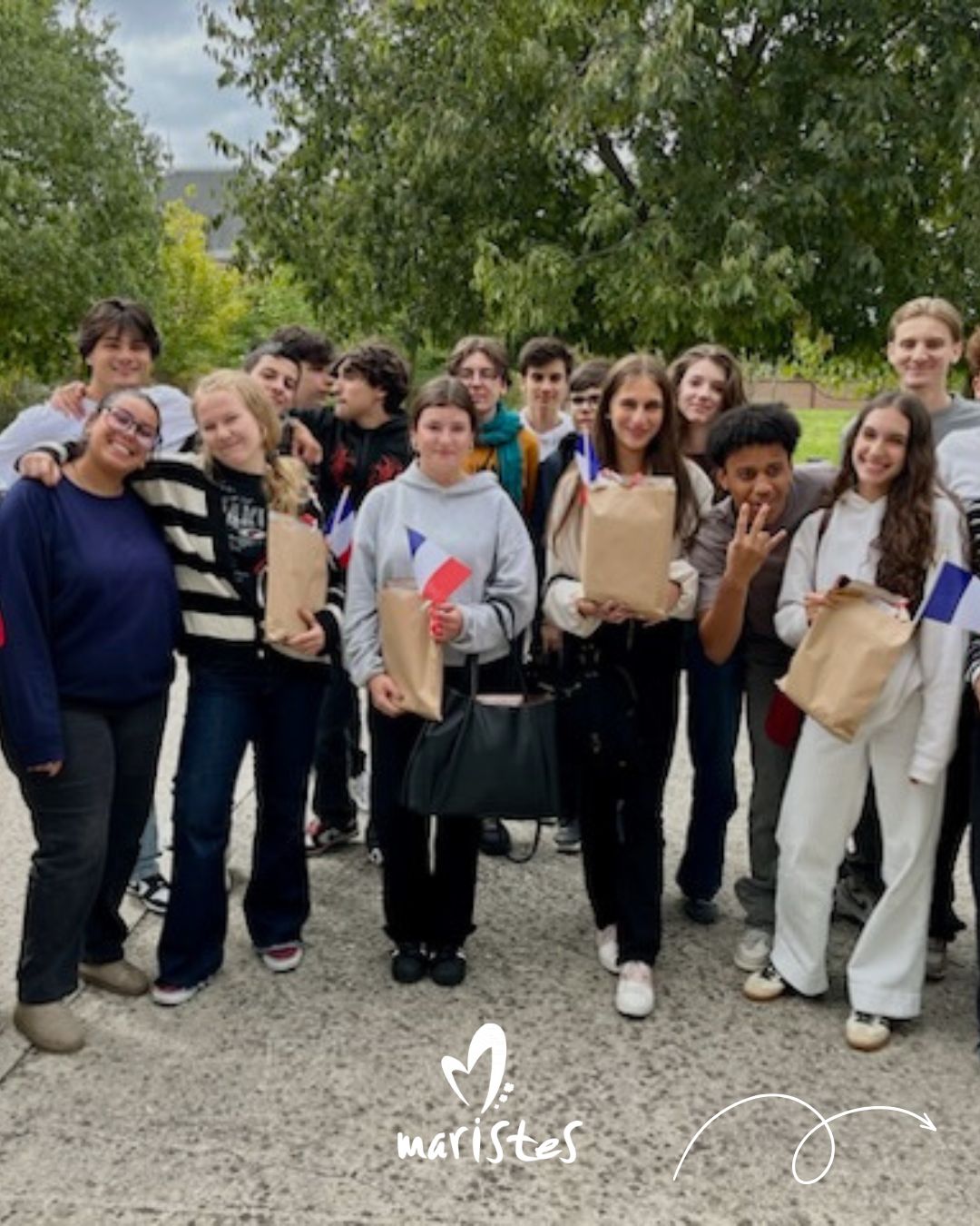 Visuel : Accueil d��l�ves internationaux au lyc�e : une immersion linguistique et culturelle au sein des Maristes