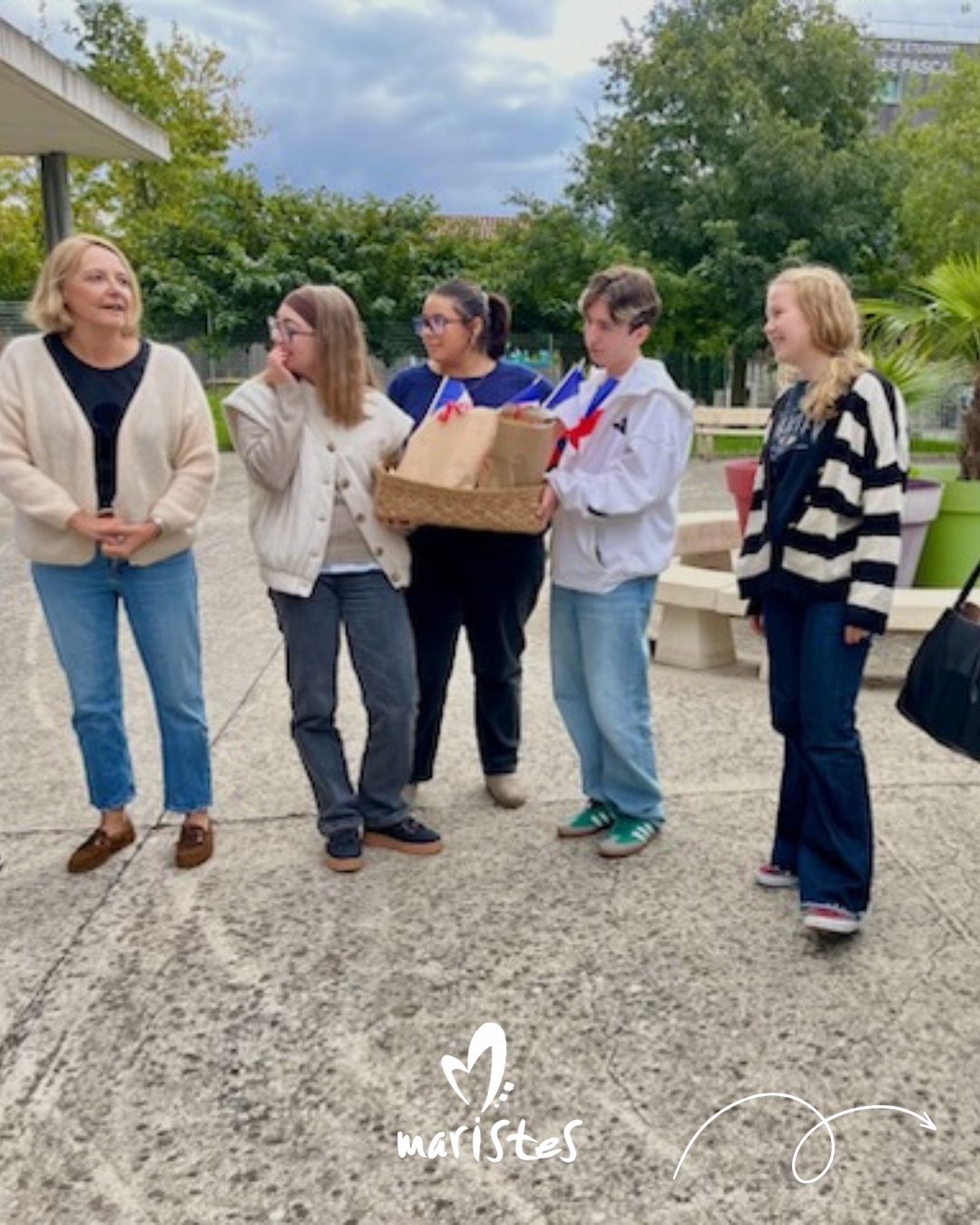 Visuel : Accueil d��l�ves internationaux au lyc�e : une immersion linguistique et culturelle au sein des Maristes