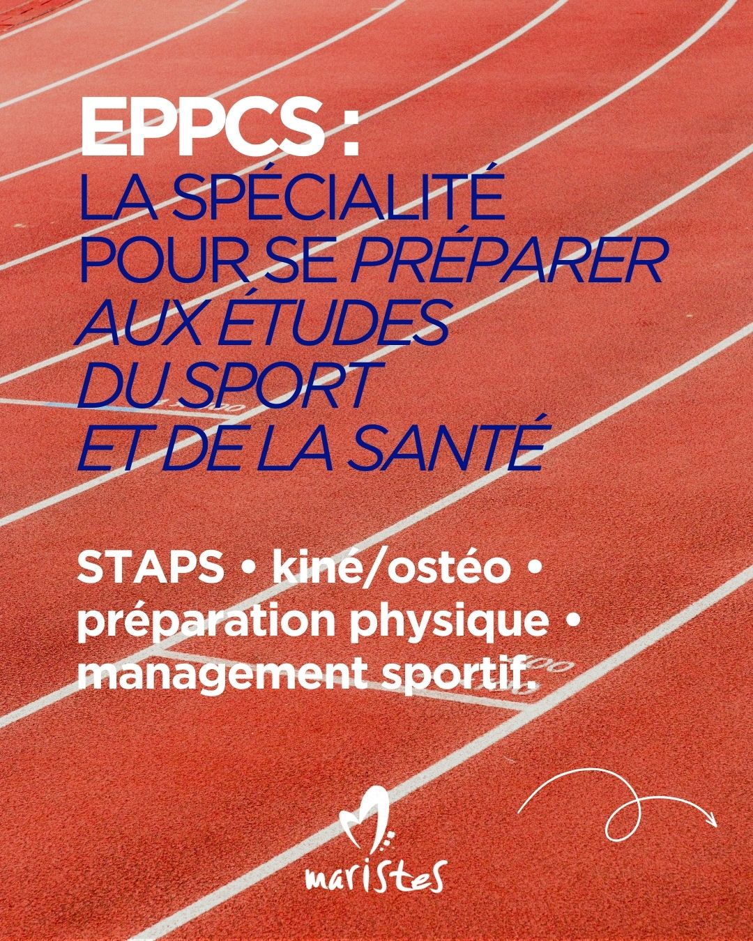 Visuel : Sp�cialit� EPPCS : sport, sant� et culture sportive au lyc�e (Les Maristes Toulouse)