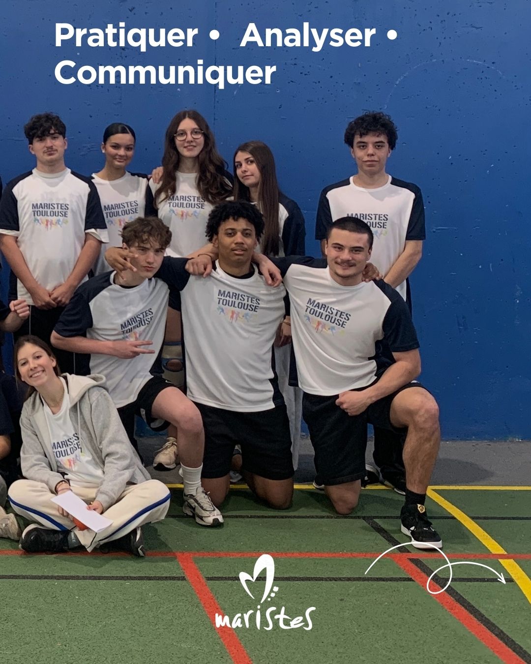 Visuel : Sp�cialit� EPPCS : sport, sant� et culture sportive au lyc�e (Les Maristes Toulouse)