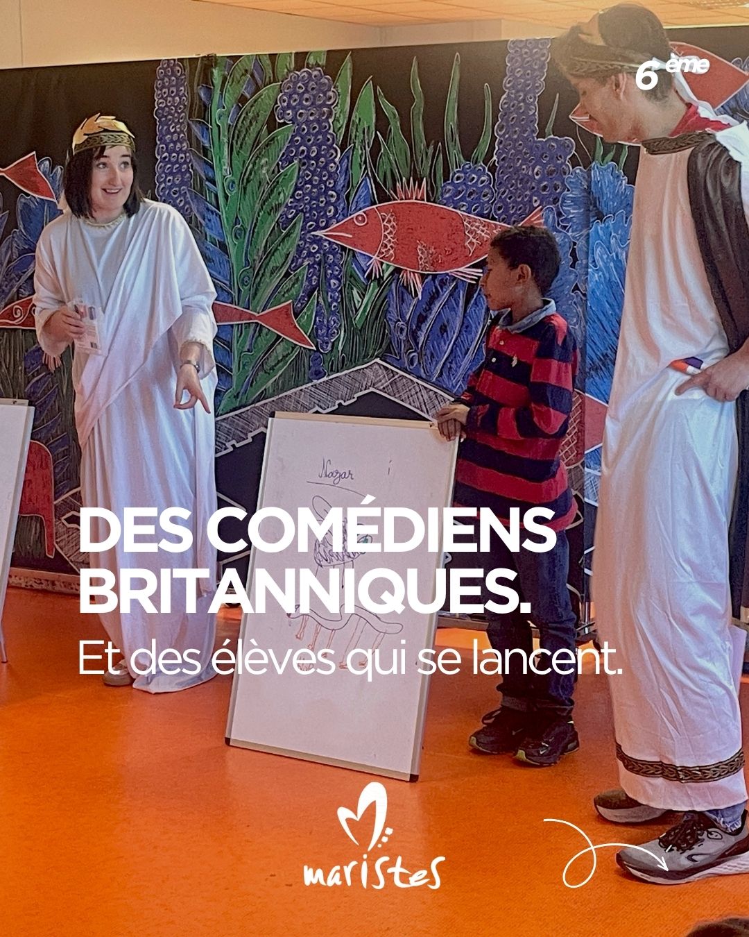 Visuel : Une immersion en anglais pour les �l�ves de 6e : apprendre en situation r�elle