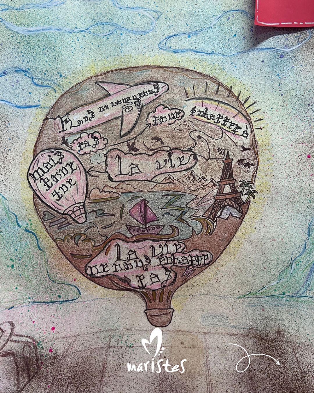 Visuel : Quand la plume remplace le clavier : l'atelier calligraphie des 5e