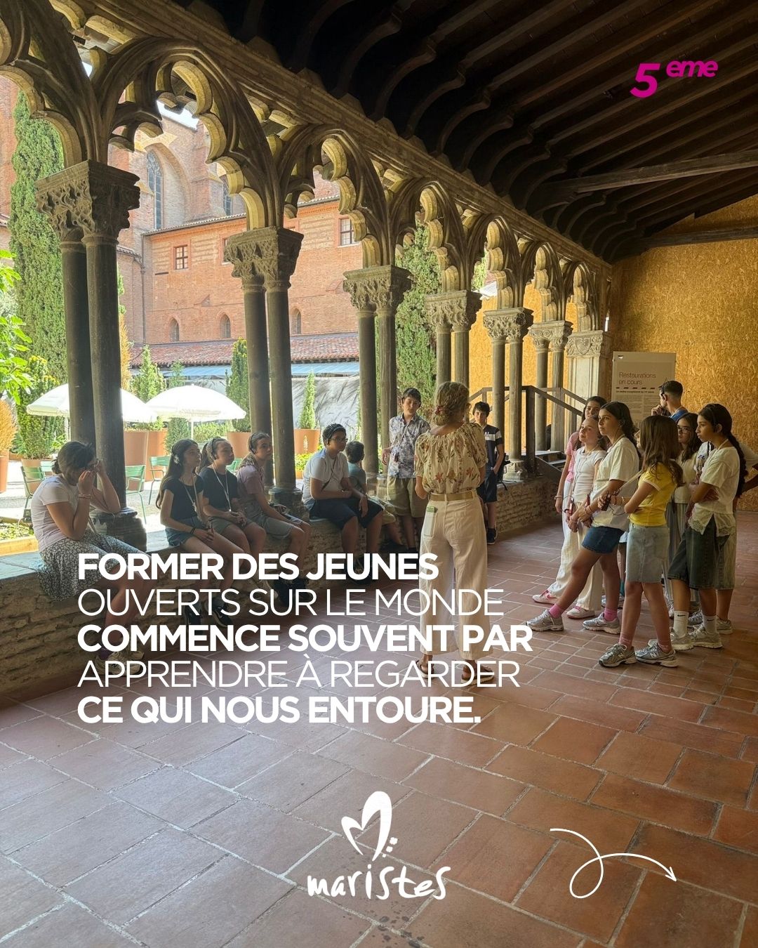 Visuel : Quand Toulouse devient une salle de classe