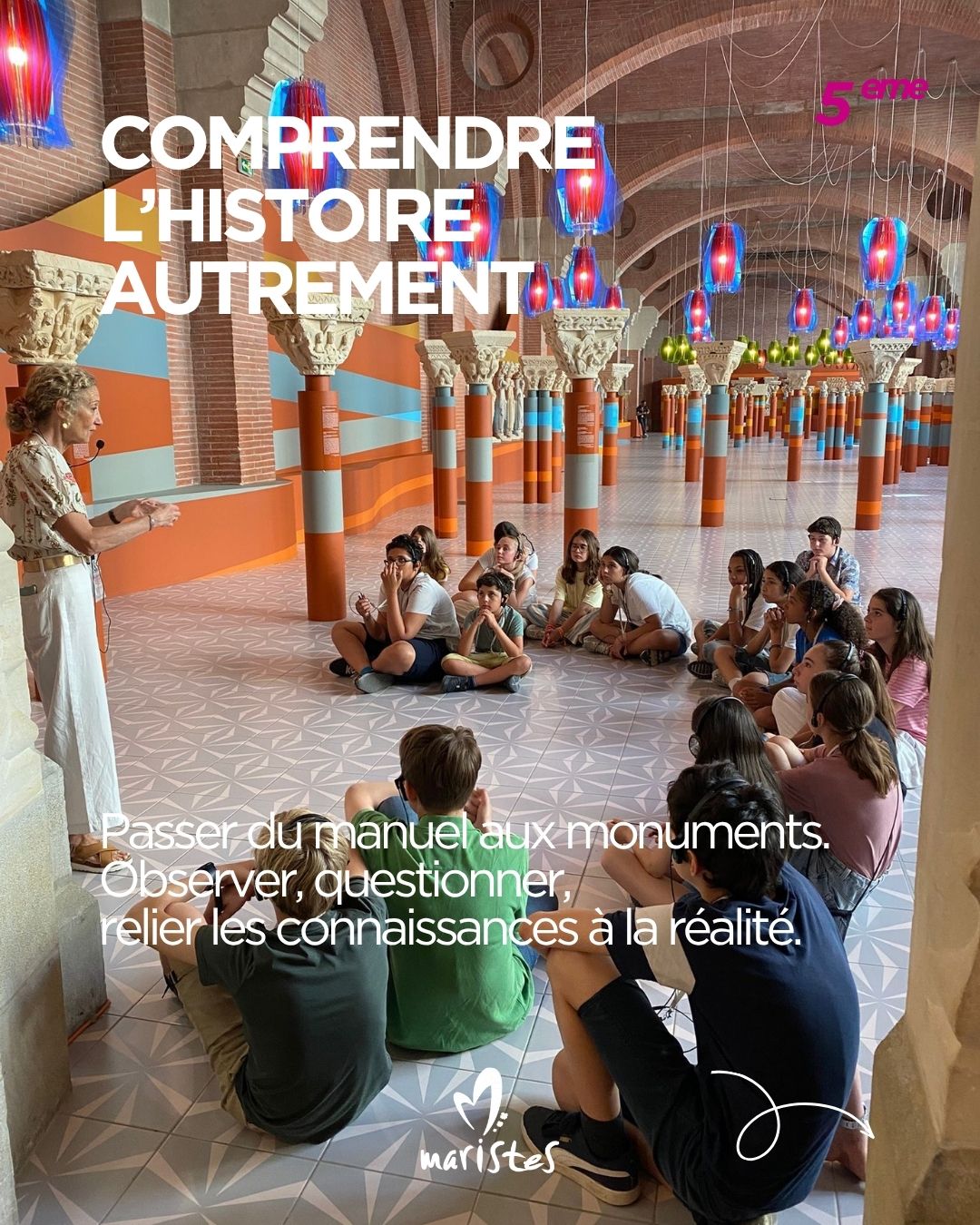 Visuel : Quand Toulouse devient une salle de classe