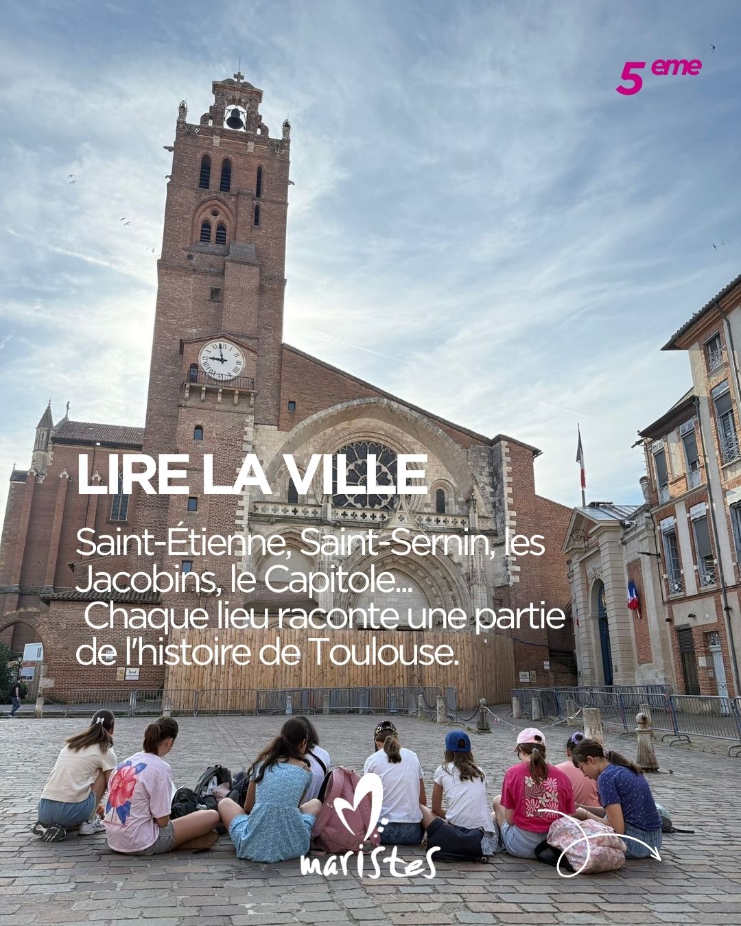 Visuel : Quand Toulouse devient une salle de classe