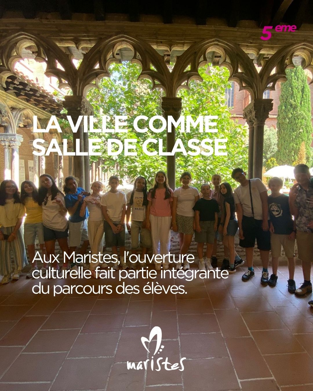 Visuel : Quand Toulouse devient une salle de classe