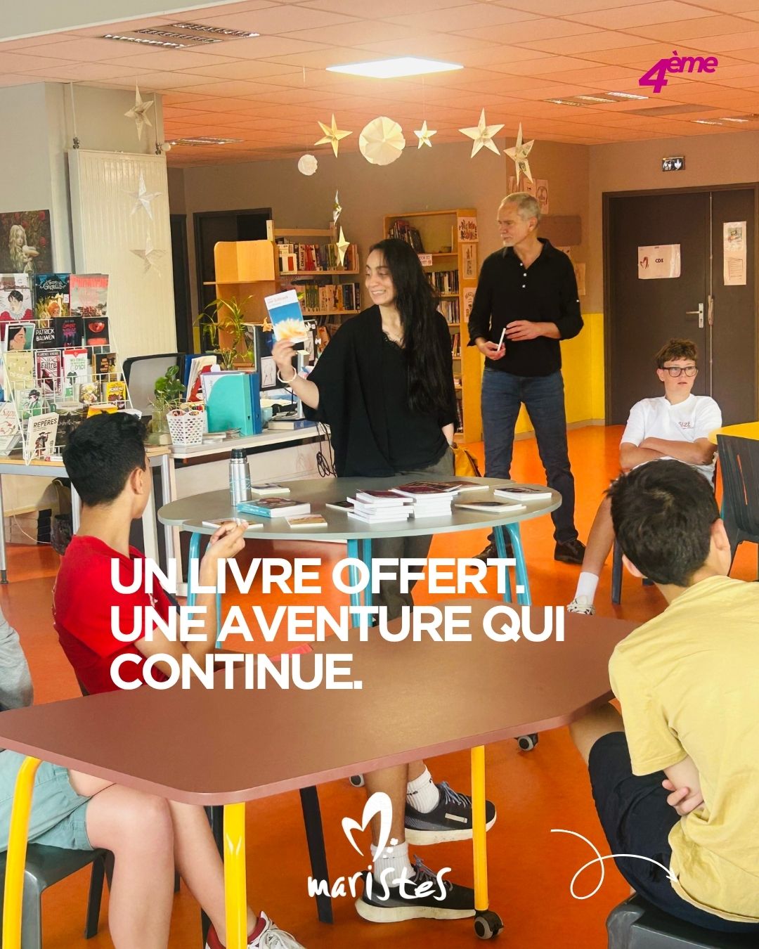 Visuel : Une ann�e de vive voix : les 4e Valfleury font entendre leur voix